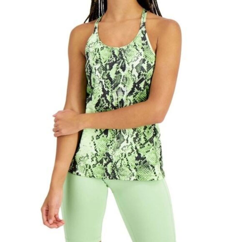 Ideology Women's Sandra Snake Strappy Tank Top small